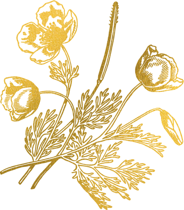 Gold Flora Flower